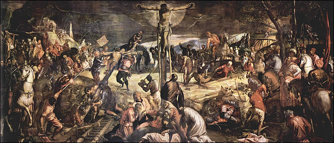 La Crucifixion du Tintoret