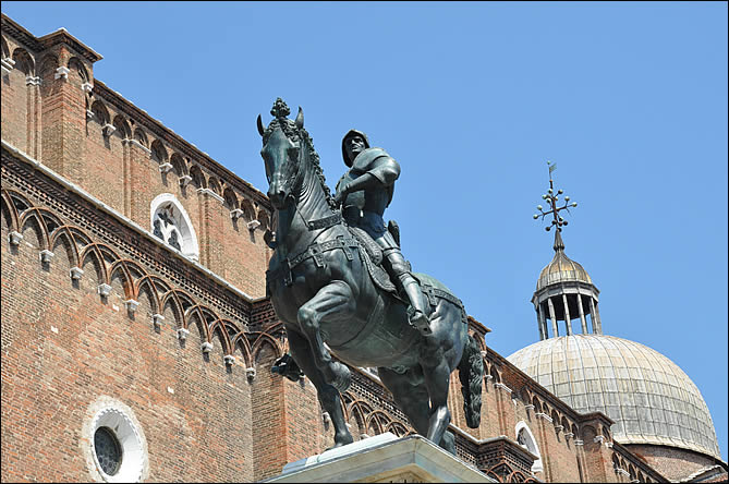 Statue équestre de Bartolomeo Colleoni