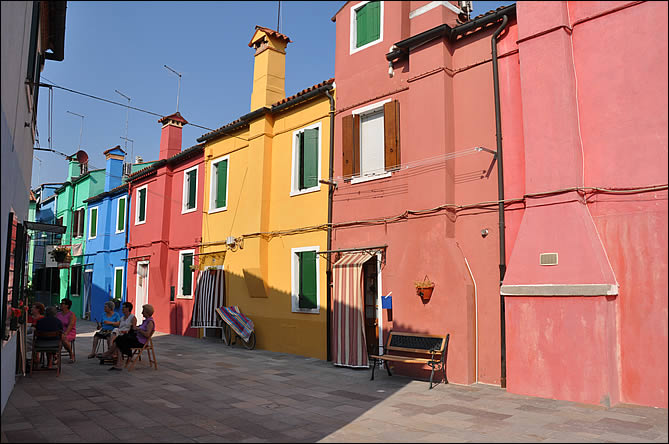 Une rue de Burano