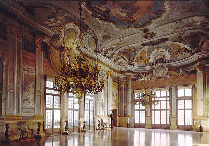 La salle de bal de la Ca-Rezzonico