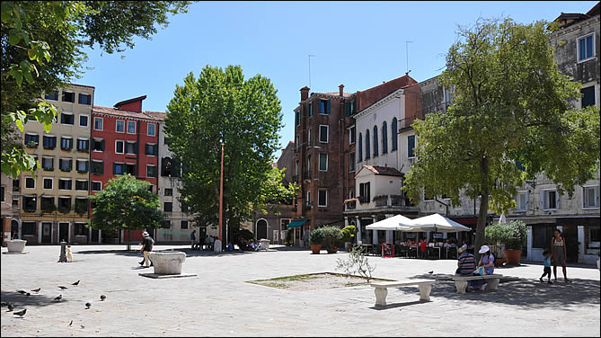 La place du Ghetto Nuovo