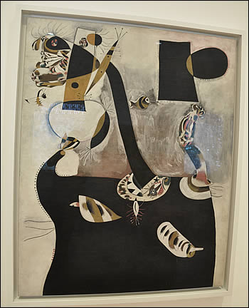 Femme assis II de Miro