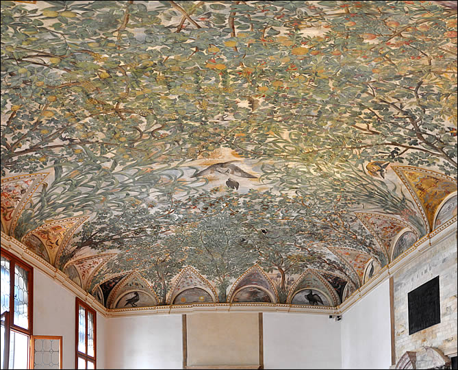 La salle à foliage