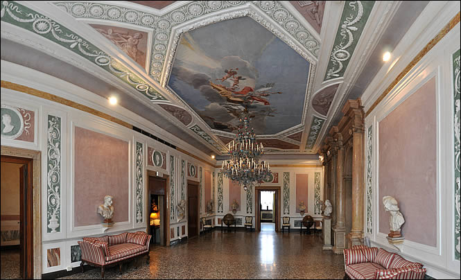 Le portego du palazzo Querini Stampalia