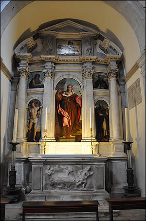 Polyptyque de Sainte Barbe par Palma le Vieux