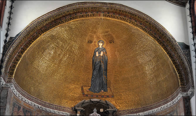 Mosaïque de l'église Santi Maria E Donato