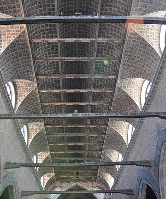 Le plafond de Santo Stefano