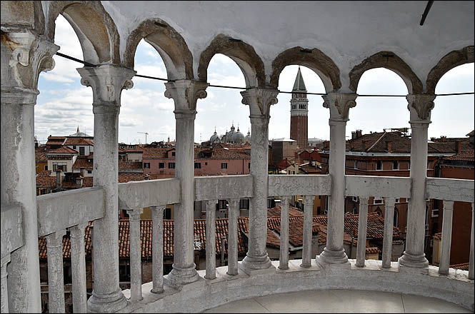 Le Belvédère du palais Contarini del Bevolo