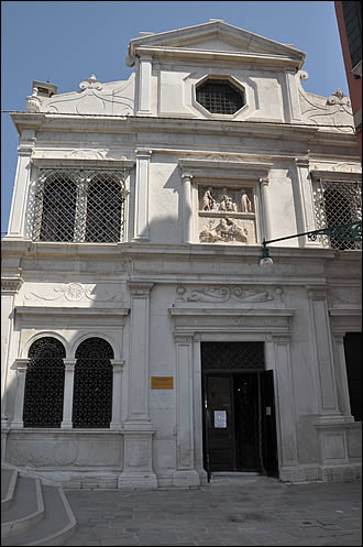 Façade de la Scuola di San Giorgio dei Schiavoni