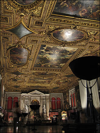 La salle supérieure de la Scuola Grande di San Rocco