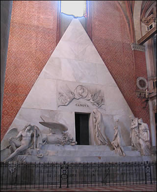 Le tombeau de Canova