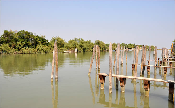 La lagune autour de Torcello