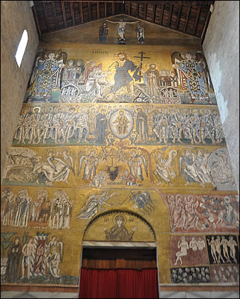 Mosaïque du Jugement Dernier de Santa Maria Assunta